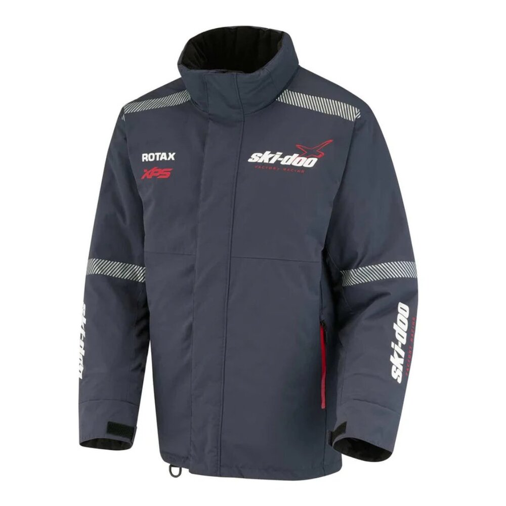 NWT Ski-Doo Men's Vasa X-Team Edition Ski Jacket Navy Size MT $225 FLA291